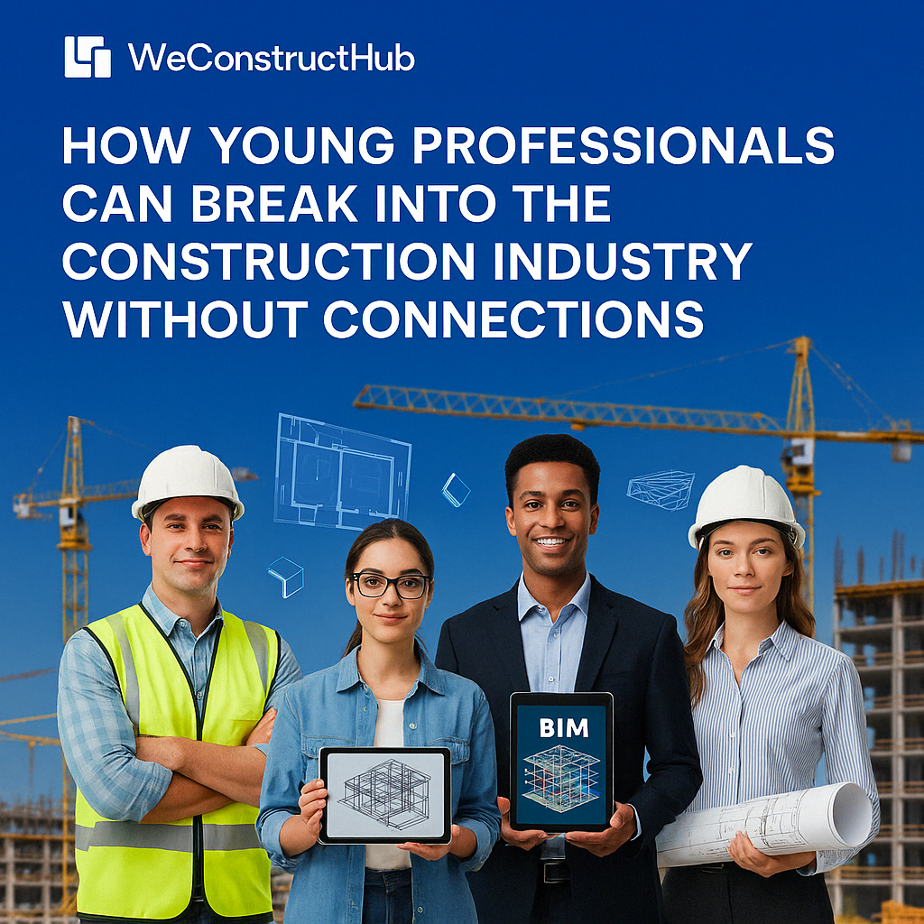  How Young Professionals Can Break Into the Construction Industry Without ‘Connections’